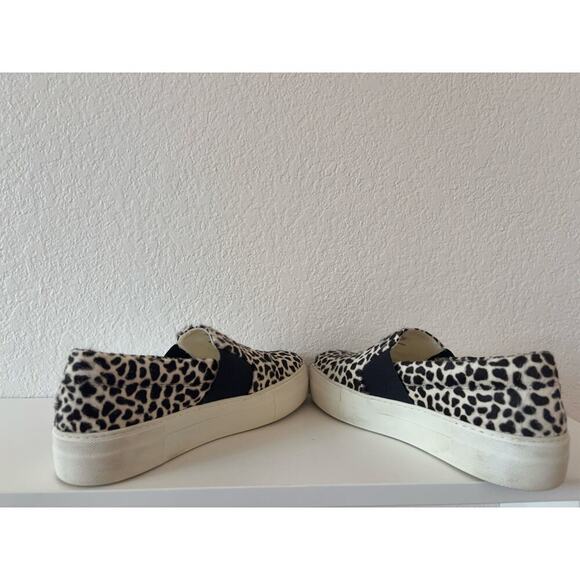 B50 Moncler Leopard Ponyhair Leather Loafer Animal Print Sneakers Women 36 US 6 - Picture 5 of 11